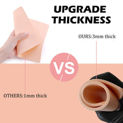 Urknall skin texture close-up showing durable synthetic leather feel.
