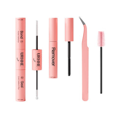 URNNE 9-16mm mix lashes for customizable eye shapes.