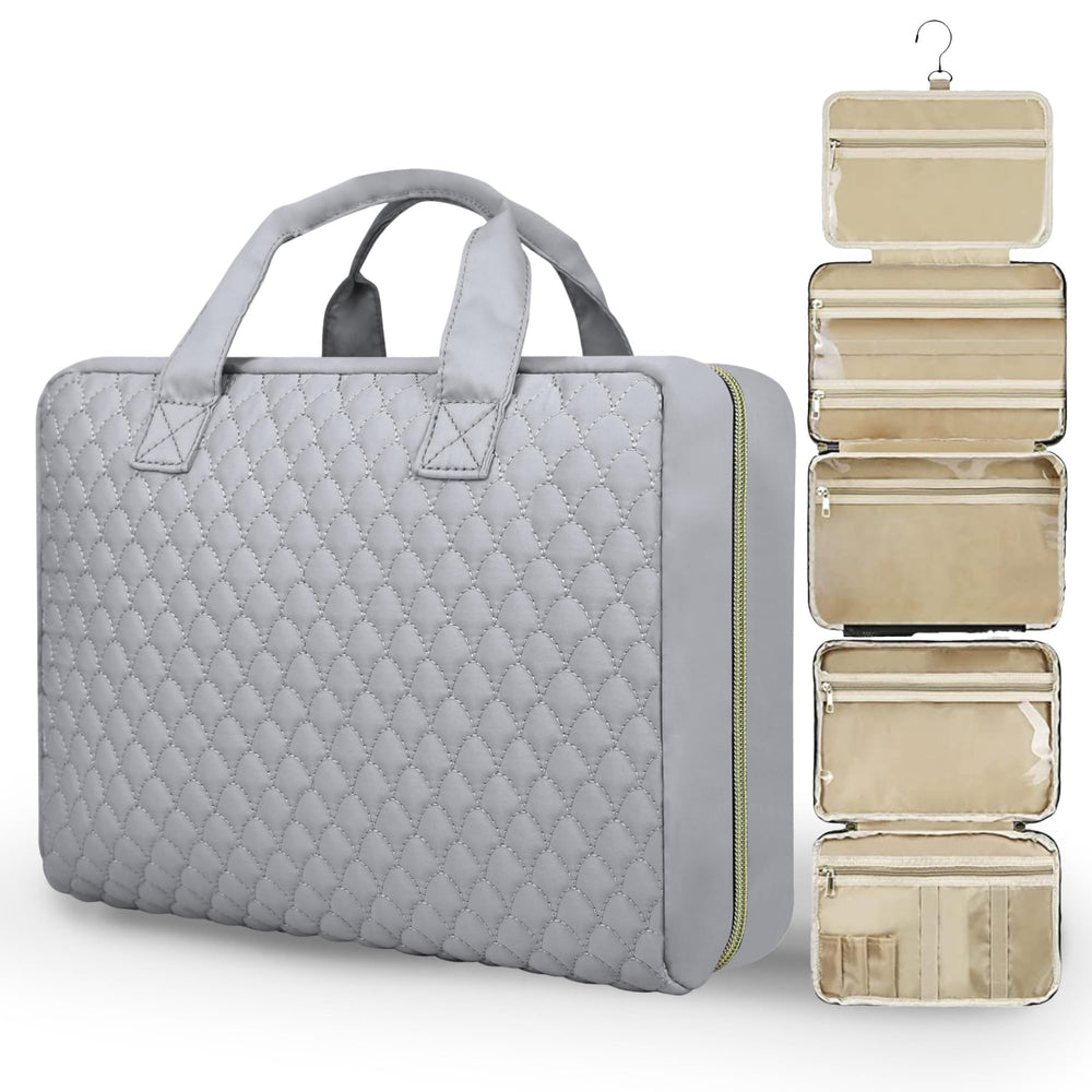 Urophylla detachable travel toiletry bag for women, easy to hang.