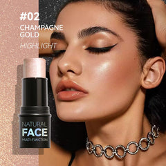 URQT 3Pcs Face Contour Sticks 02 contour swirl showcases precise definition