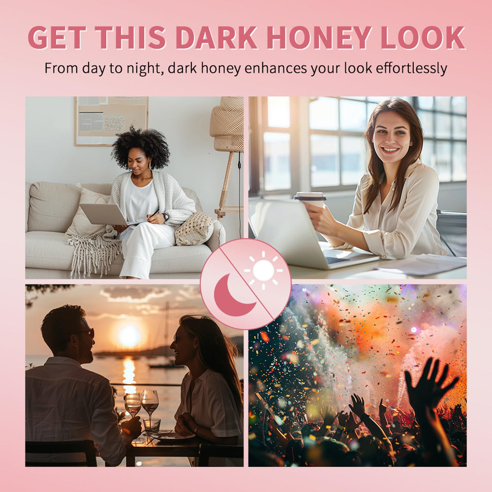 URQT honey lip balm delivering moisturizing color without heaviness