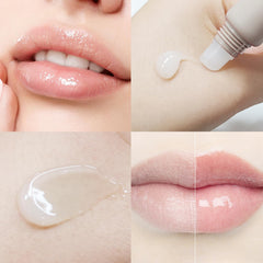 URQT lip butter balm with fruit extracts helps protect against dry air.