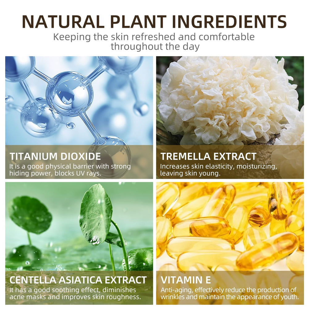 Ursoulney CC cream ingredients include centella and tremella for balanced skin
