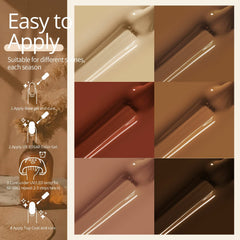 UR SUGAR coffee gel nail polish bottle with deep, everyday chic vibe.