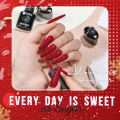 UR SUGAR glossy finish for durable wear and shine.