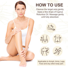 Uruses Cyperus Rotundus Oil supports skin care with daily moisture and comfort.