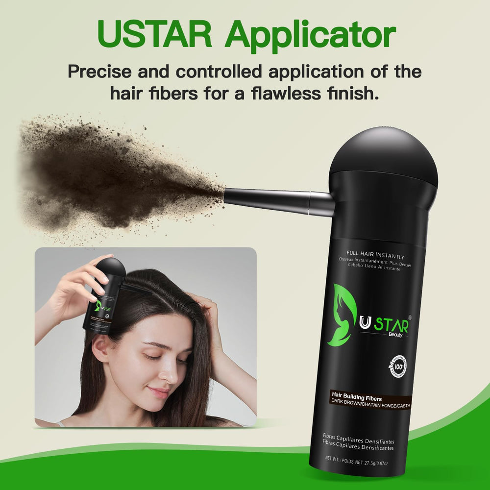 Color-matched shade options ensure a natural appearance with thinning hair.