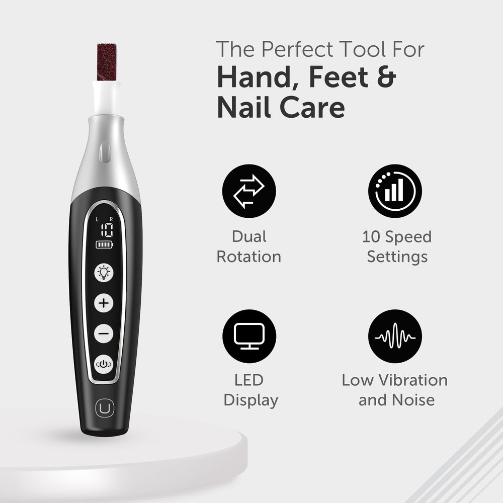 Dust shield on UTILYZE PediLux Pro keeps sessions clean.