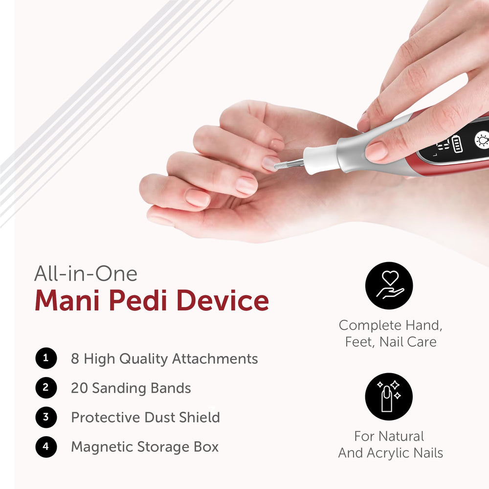 UTILYZE Pedilux Pro protective dust shield helps keep your workspace clean