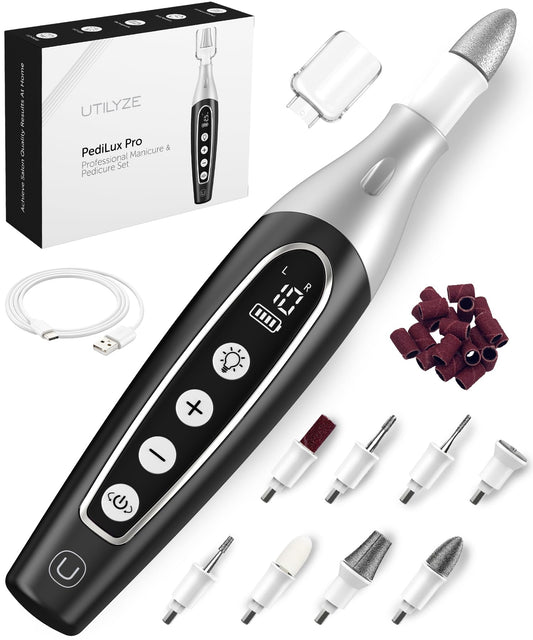 UTILYZE PediLux Pro full kit for at-home nail care and grooming.