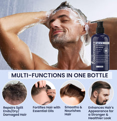 Uttse conditioner pump-dispense enables easy, even application across strands.
