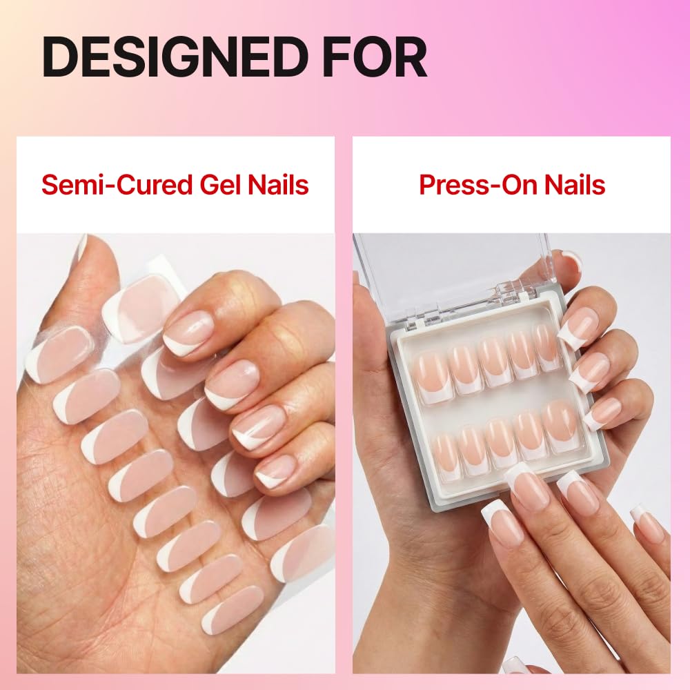 UUUUU Gel Nail Strip Remover dropper dispensing precise drops.