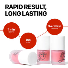 UUUUU Magical Nail Solution highlighting vegan and cruelty-free formula.