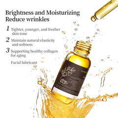 UWPU Bakuchiol Oil ingredients close-up with squalane and vitamin C for hydration
