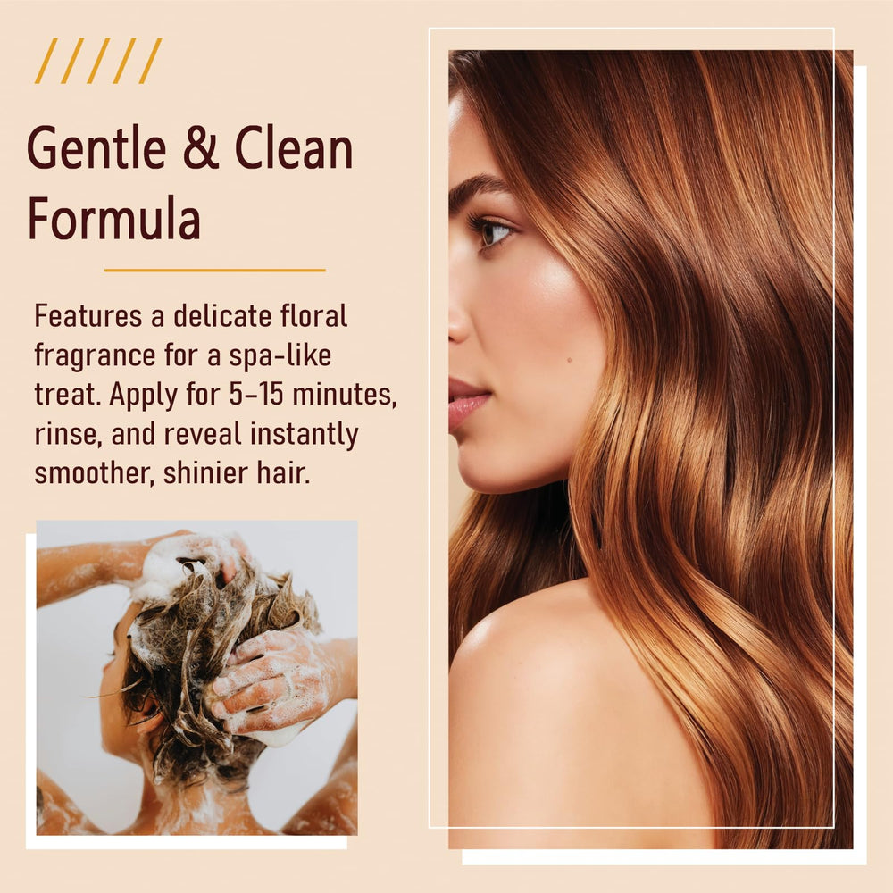 UYPO after-use hair appears smoother and shinier with improved manageability.