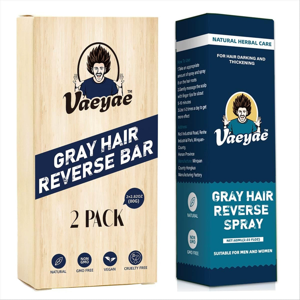 VAEYAE natural gray hair spray bottle for quick color touch-ups