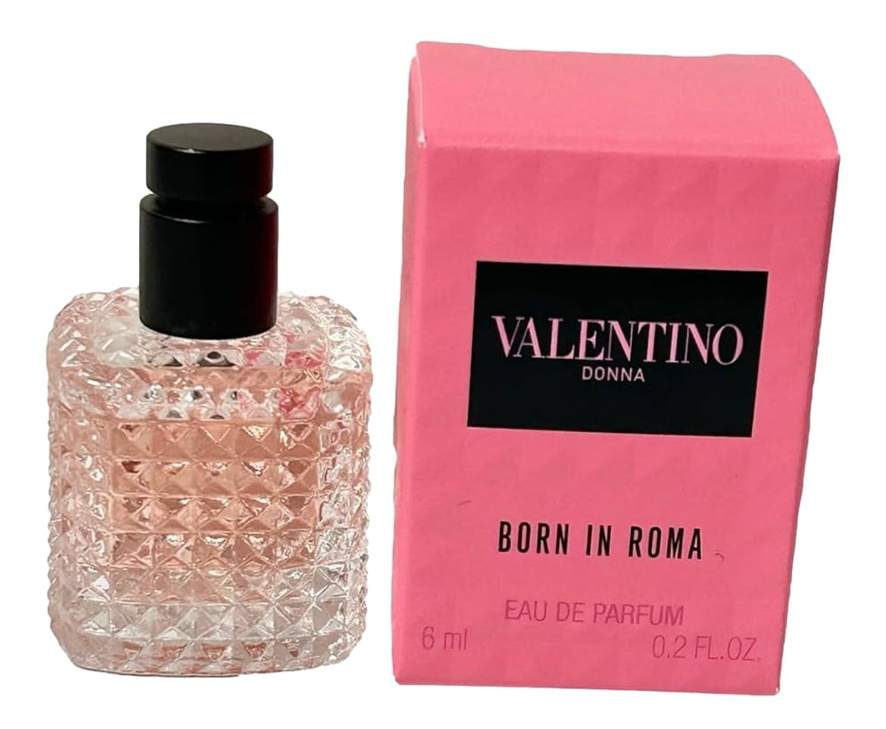 Valentino Born In Roma EDP mini packaging ready for gifting.