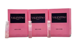 Partial fill indication on Valentino Born in Roma mini spray packaging