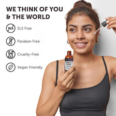 VALITIC serum consistency dispense drop demonstrates easy dosage for daily use.