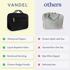 VANDEL 360-degree swivel hook offers versatile hanging options.