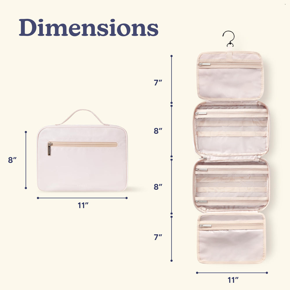 VANDEL compact travel bag fits neatly inside a suitcase.