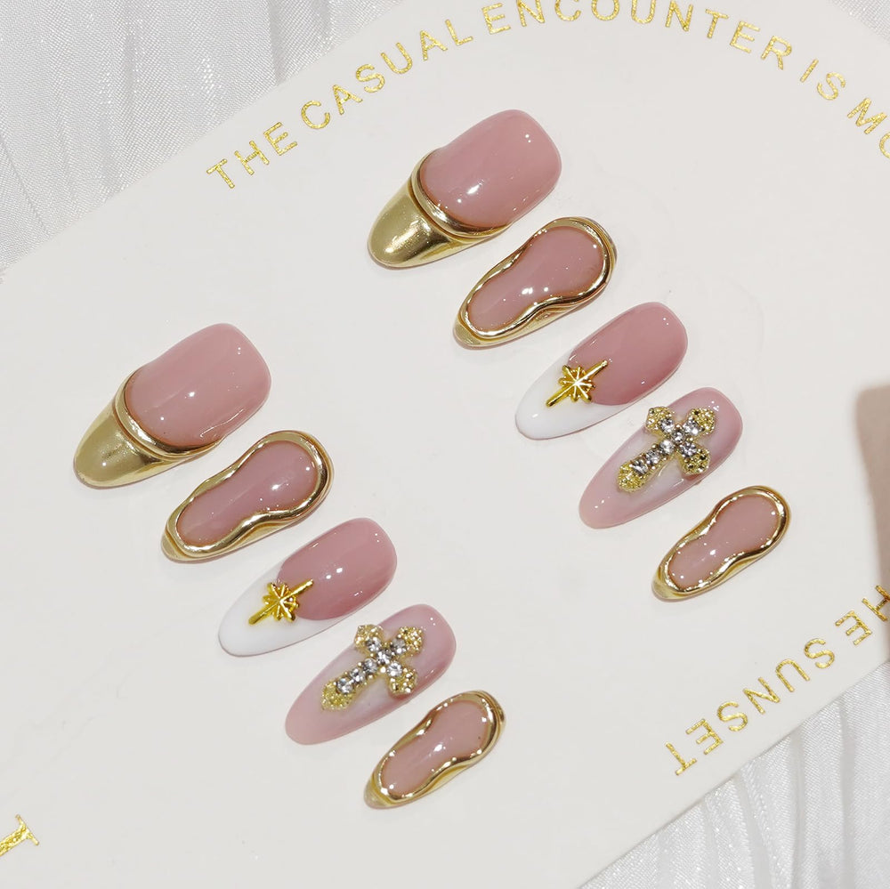 Vanesseva neon accents rhinestones nails highlight neon accents and chrome shine for statement glam.