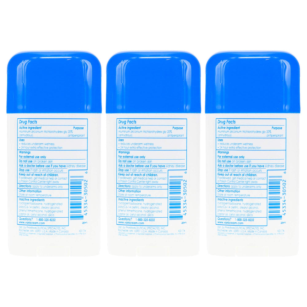 Vanicream anti-perspirant gentle protection for sensitive skin during daily use