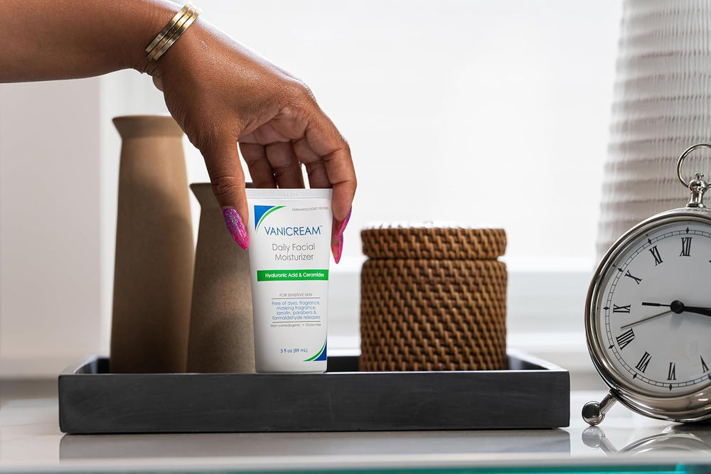 Vanicream daily moisturizer applies smoothly for morning routines.