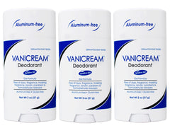 Vanicream deodorant gel application on underarm for sensitive skin