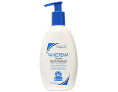Vanicream Gentle Facial Cleanser foamy lather demonstrates easy cleansing