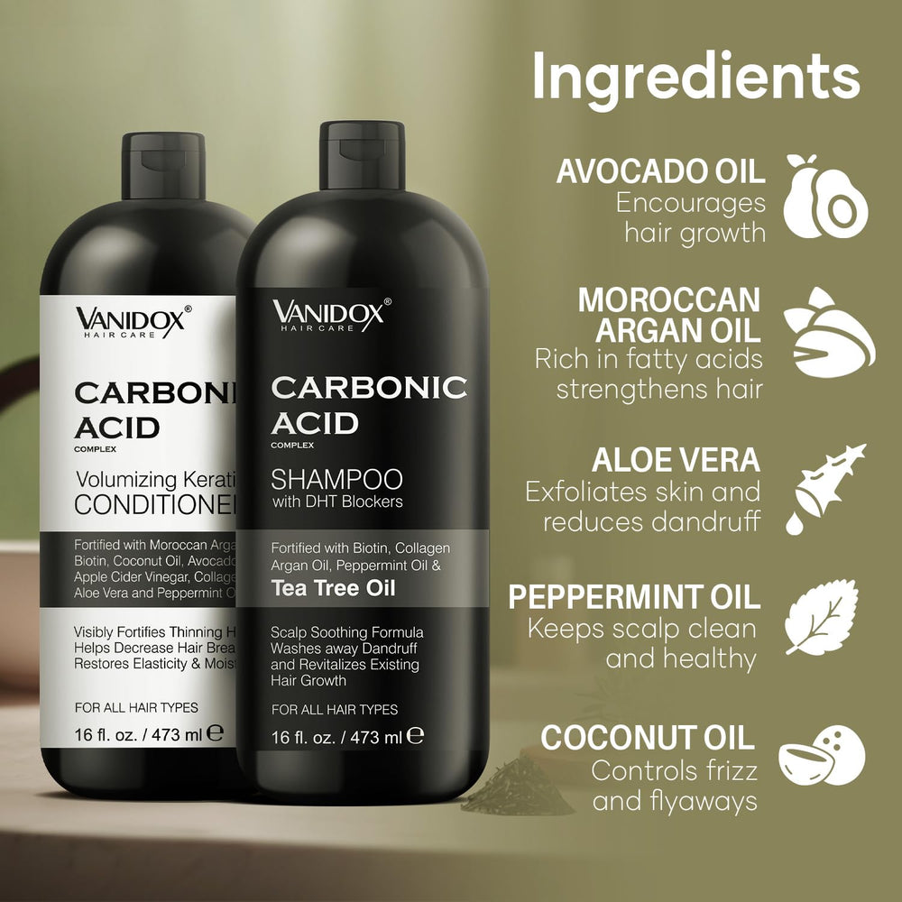 VANIDOX argan oil ingredient close-up signals natural nourishment.