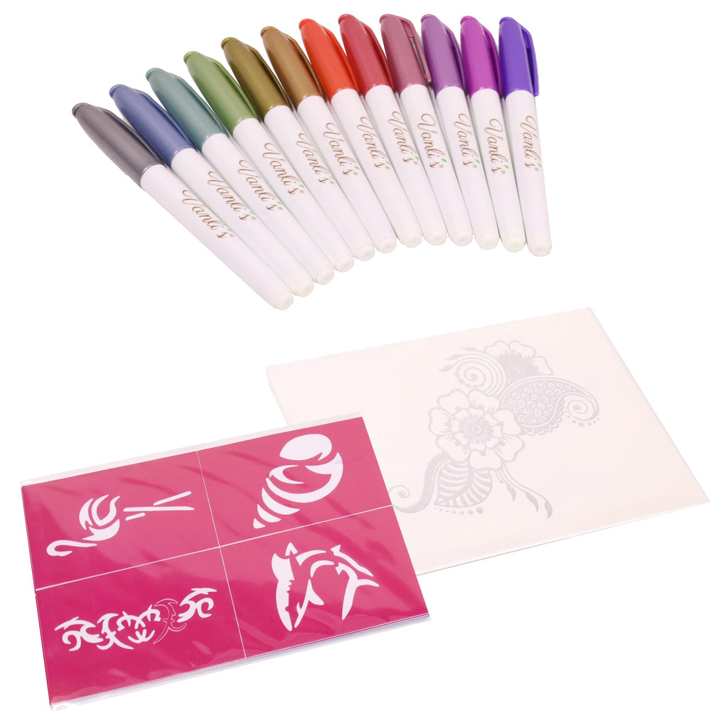 Vanli's creative body art ideas inspire teens and adults to experiment safely.