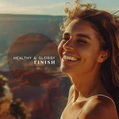 VanMan Protection Oil Serum on hair demonstrates frizz-control potential