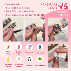 Vanpaga reusable acrylic nails offering cost-saving DIY manicure.