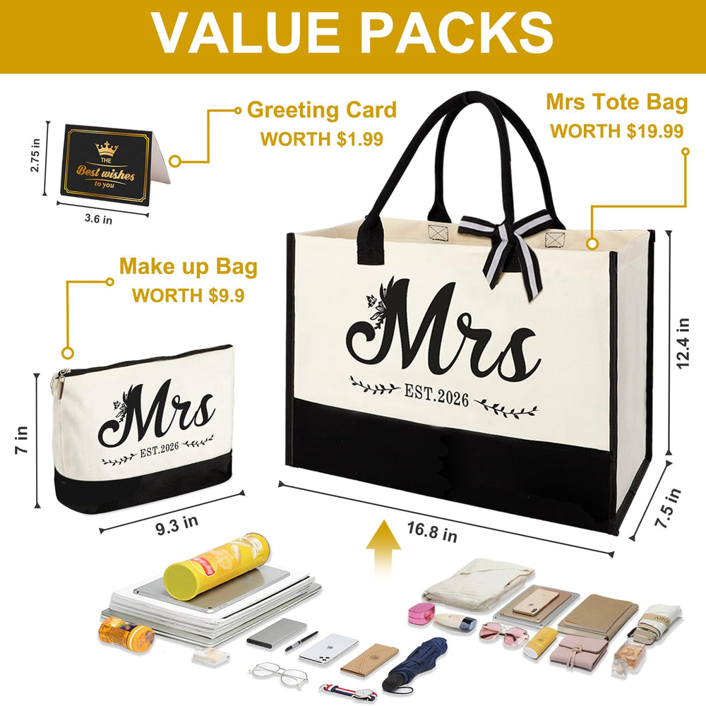 Vanqruo Mrs 2026 tote capacity holding laptop and daily items