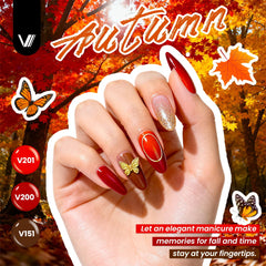 VANREESA 35-colors gel polish set for versatile seasonal shades