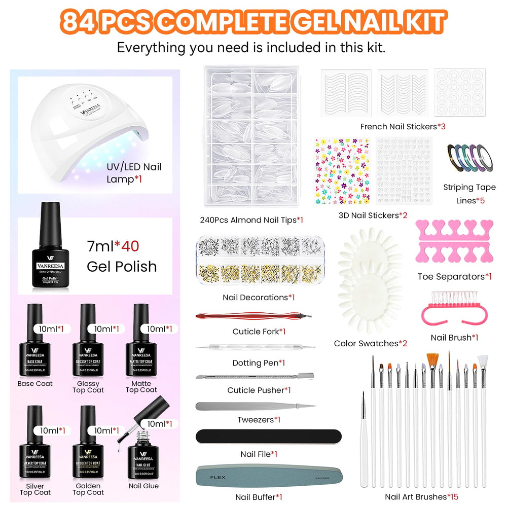 VANREESA at-home manicure setup ready for gifting