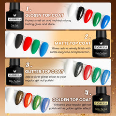 VANREESA brown gel nail polish for warm, versatile everyday nails.