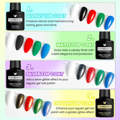 Vanreesa color swatches show 55 vibrant shades for mix-and-match looks