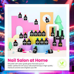 VANREESA finished nails – glossy color in hands, ready for occasions.