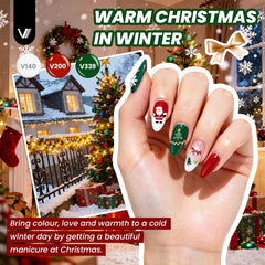 Vanreesa manicure tools and decorations add finishing touches to your DIY manicure.
