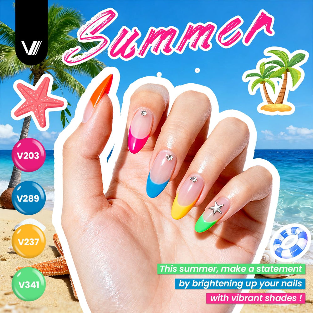 VANREESA top coats 4-pcs add lasting shine and protection