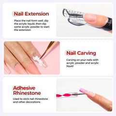 VANSISOS long-lasting finish offers chip-resistant wear for extended nails.