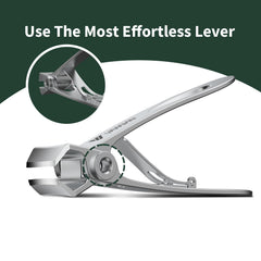 VanWin clipper features magnet and nail file for safe trimming