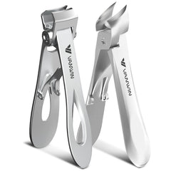 VanWin nail clippers with wide jaw opening for thick nails and easy trims