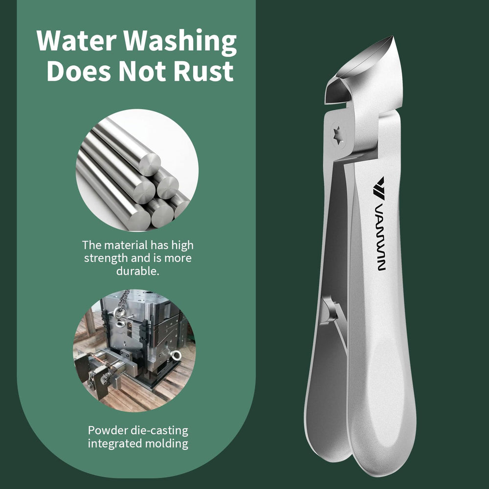 VanWin reinforced wide-wing handles provide extra strength for thick nails