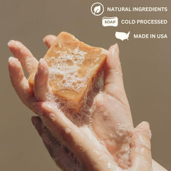 Varina Cucumelon Bar Soap wrapped packaging suitable for gifting