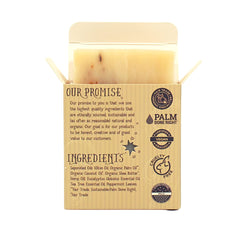 Varina packaging highlighting sustainability and handmade USA quality.