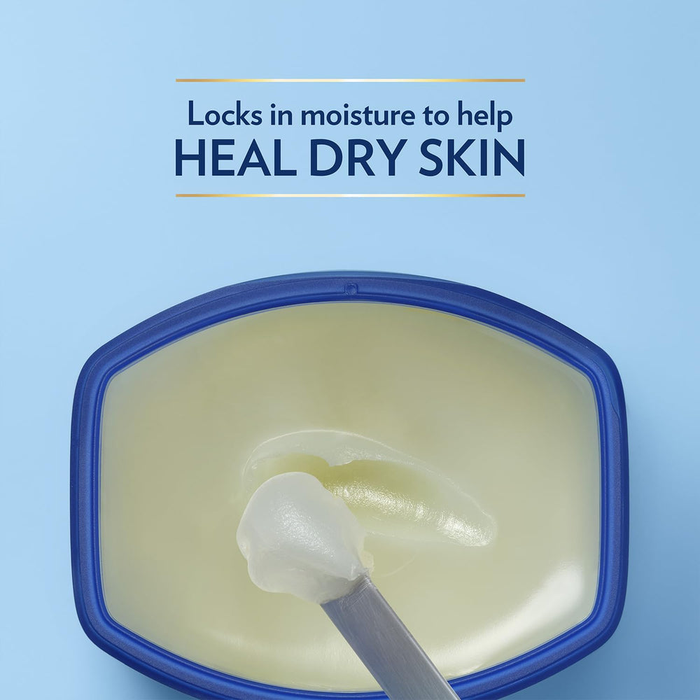 Baby skin care with Vaseline Original Healing Jelly for gentle protection.
