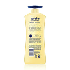 Application motion of Vaseline Essential Healing lotion absorbing quickly